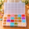 Clear Plastic Jewelry Organizer Box for Beads & Small Accessories
