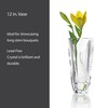 Mikasa Cassia Crystal Glass Vase, 12 Inch