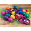 ReedyRiverCreations Pre-filled Easter Eggs Egghunt, candy-filled eggs Starbursts and Skittles