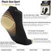 Physix Gear Plantar Fasciitis Compression Socks for Women & Men,