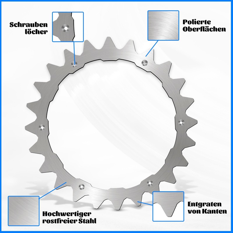 Stainless Steel Spikes Compatible with Segway Navimow i105E-i108E Models, Diameter