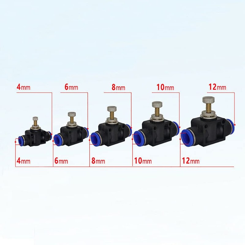 Air Control Valves, Air Flow Control Valve, Air Flow Limiter,