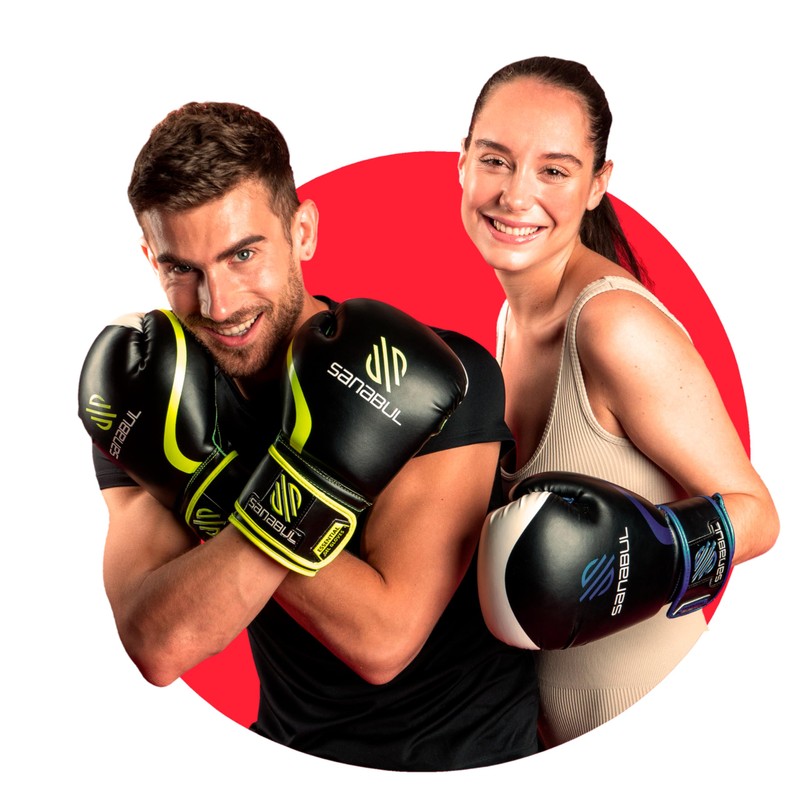 Sanabul Essential Gel Boxing Gloves for Men & Women, Kickboxing