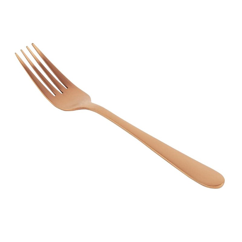 Olympia Cyprium HC342 Table Fork, Copper