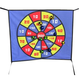 Lyfengdeam Trampoline Dart Game Accessory with 10 Foam Balls – Indoor Sports Competition Game for Family, Safe Dart for Trampoline Fun (Dart Accessory)