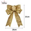 BTGGG 10 Pieces Bows for Presents Christmas Bows Xmas Tree