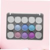 Baluue 2sets Empty Eyeshadow Boxes Plates for Blush and Eyeshadow