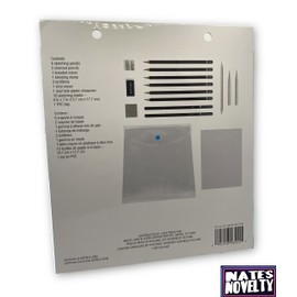 My First Drawing Kit - Perfect for Beginners, Children, or Any Artist! Charcoal Pencils, Sketching, erasers, Art Supplies