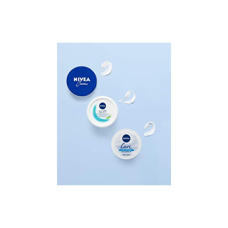NIVEA Soft erfrischende Feuchtigkeitscreme (1.7 fl oz), pflegende Soft Creme
