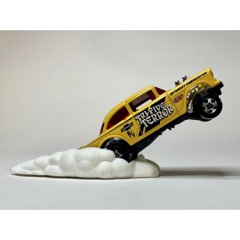 Wheelie Sculpture for Hot Wheels 55 Bel Air Gasser, Car Not Included
