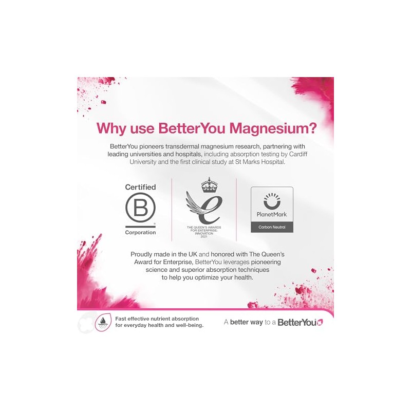 BetterYou Natural Magnesium Sleep Lotion 180ml