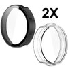Accdeny [2-Pack Case with Tempered Glass Screen Protector Compatible for
