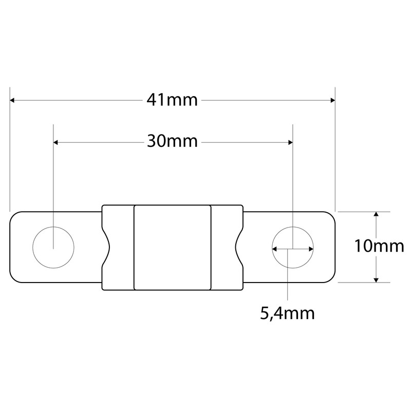SeKi Midi Screw Fuse High Current Fuse 40 A to