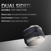 Rattleware 58mm Double-Sided Tamper for Espresso Machines - Versatile Stainless