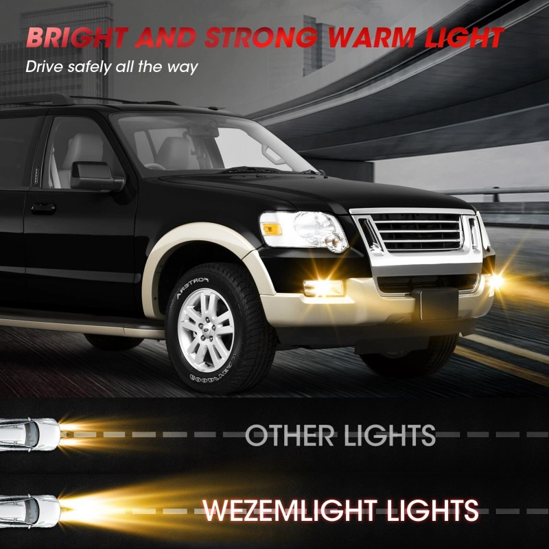 WEZEMLIGHT Fit For 2006-2010 Ford Explorer Left & Right Side
