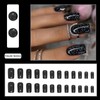 24pcs French Tip False Nails - Press On Nails Square