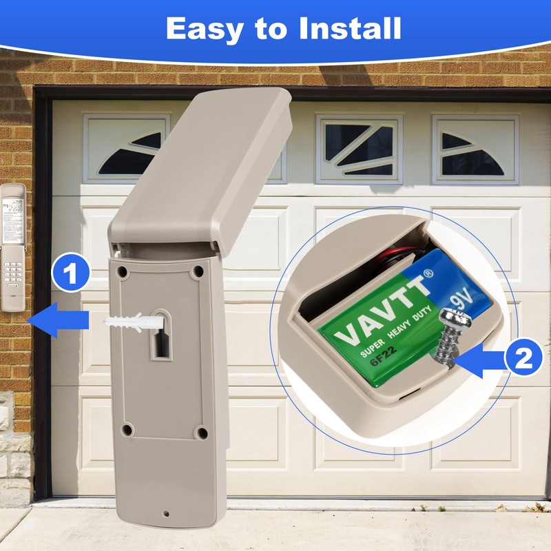 Nagola 878max 877max Garage Door Opener Keypad Remote, Compatible with