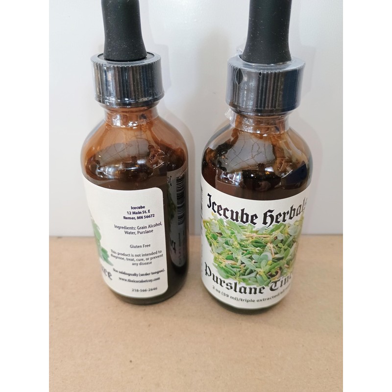 New Icecube's Triple Extracted Purslane Tincture (2 oz.)
