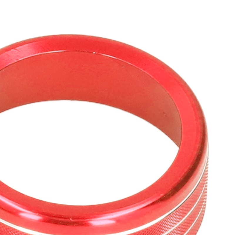 Air Conditioner Switch CD Button Knob Cover Trim Aluminium Alloy