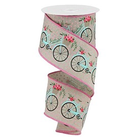 Expresiones, cinta para bicicleta de 2,5 cm en cinta reale: natural (10 yardas) RGA164018