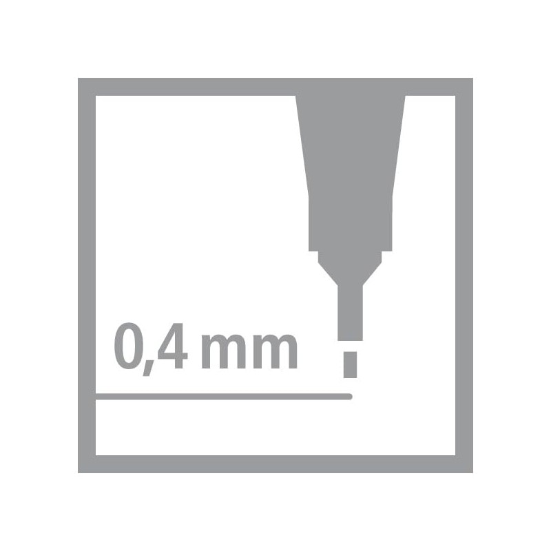 Fineliner - STABILO point 88 - Pack of 10 -