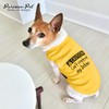 Parisian Pet Dog T-Shirt - Embroidered ' Caution Can’t Control