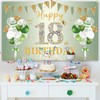 PartyYaa 18th Birthday Banner Decoration, Extra Large 18th Birthday Banner,