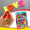 JA-RU Uppercase Magnetic Letters for Kids (24 Pack; 26 Pcs.