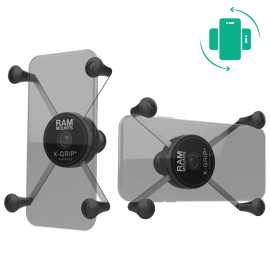 RAM Mount Rotating X-Grip Large Phone Holder with 1" B-Ball RAM-HOL-UN10BR