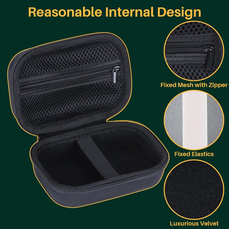 Lebakort Hard Case for INSTAX Mini Evo Instant Camera Brown