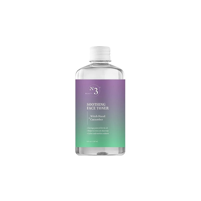 No 3 Soothing Witch Hazel + Cucumber Face Toner