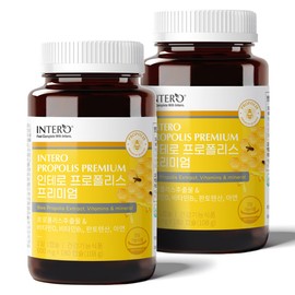 formulaintero Premium Propolis Zinc Antioxidant 180 capsules / 프리미엄 프로폴리스 아연 항산화 180캡슐 X 2병 (12개월분)