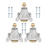 GCCSJ (3 Pack) Spindle Assembly Compatible with 604214 for Hustler