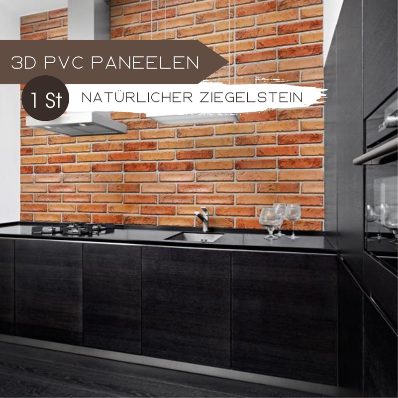 3D PVC Wall Panels, Ceiling Panels, Brick Look Panels, 1