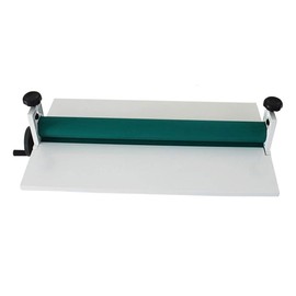 INTBUYING 29.5 in Manual Cold Roll Laminator Commercial Professional 0.4" Thickness Foldable Roll Laminating Machine Vinyl Photo Film Mounting Laminator Picture and Painting Cold Laminator Machine