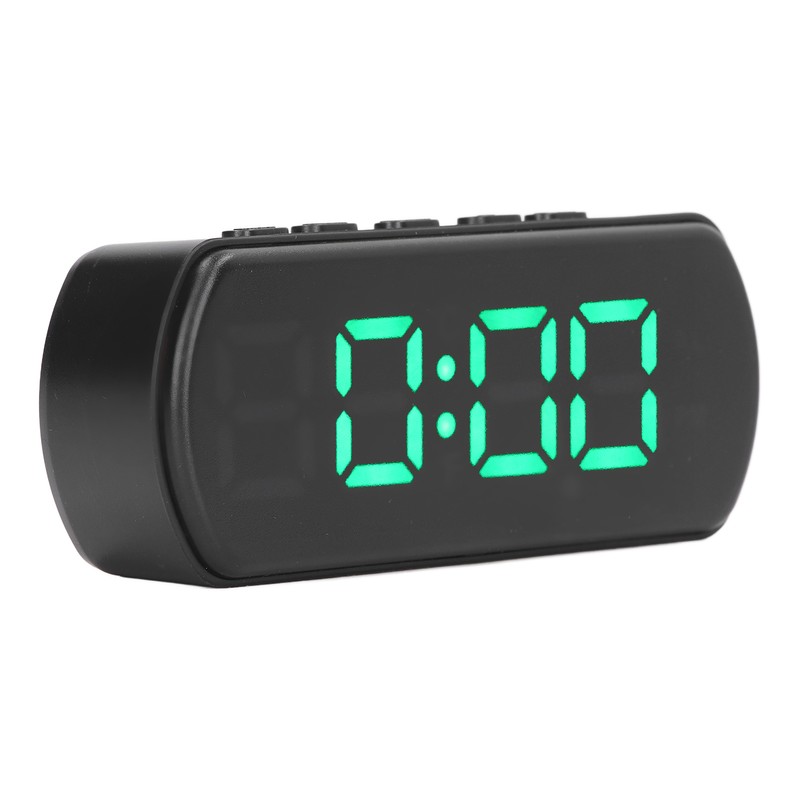 Digital Alarm Clocks Snooze Temperature 12 24Hr Small Electronic Desk