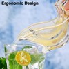 10Pcs Manual Lemon Juicer Transparent Safe Acrylic Fish Bird Shaped