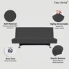 Easy-Going Stretch Futon Slipcover Armless Futon Bed Cover Furniture Protector