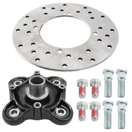 Rear Wheel Hub With Brake Rotor & Wheel Studs Screws for Polaris Ranger 1000 900 570-Full-Size Diesel Brutus Pro-XD GEM M1400 eM1400