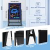 Hosim Standing A-Frame LED Message Writing Board, 32”x 24" Illuminated