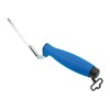 Toolty Tuck Pointer Trowel, Stainless Steel Finger Pointing Trowel, Hand Tool - with Rubber Handle - 8mm - Bricklayer, DIY - TLTY-0307
