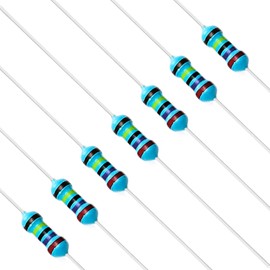 Chanzon 100pcs 1/4W (0.25W) 2.7M Ω ohm 2m7 Metal Film Fixed Resistor 0.01 ±1% Tolerance 2.7MR MF Through Hole Resistors Current Limiting Rohs Certificated
