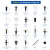 DOCAS Pack of 446 Car Mounting Clips, Car Decorative Clips,