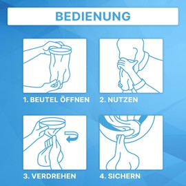 10x ARNOMED Leak-Proof Burp Bags – 2000ml LDPE Disposable Bags for Vomit & Waste, Secure Ring Seal, Ideal for Travel, Pregnancy & Kids