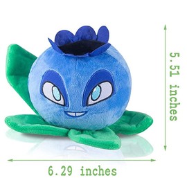 3 PCS PVZPlush Plants Sets Toys Cactus, Pea, Blueberry Plant Figure Doll, Great Gift for Christmas, Birthday New
