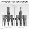 deleyCON PV4 Solar 3-Way Y Plug Pair 1500 V Male/Female