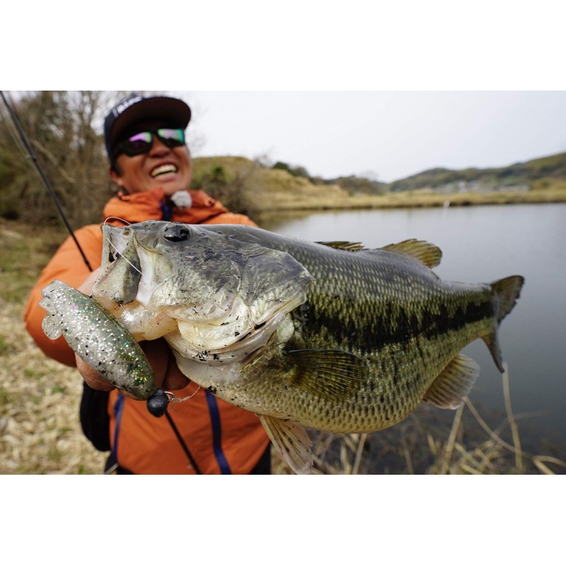 Berkley Power Wiggler 3.5" Bass PBCPWIG3.5-BAS Black Bass Kimken Design
