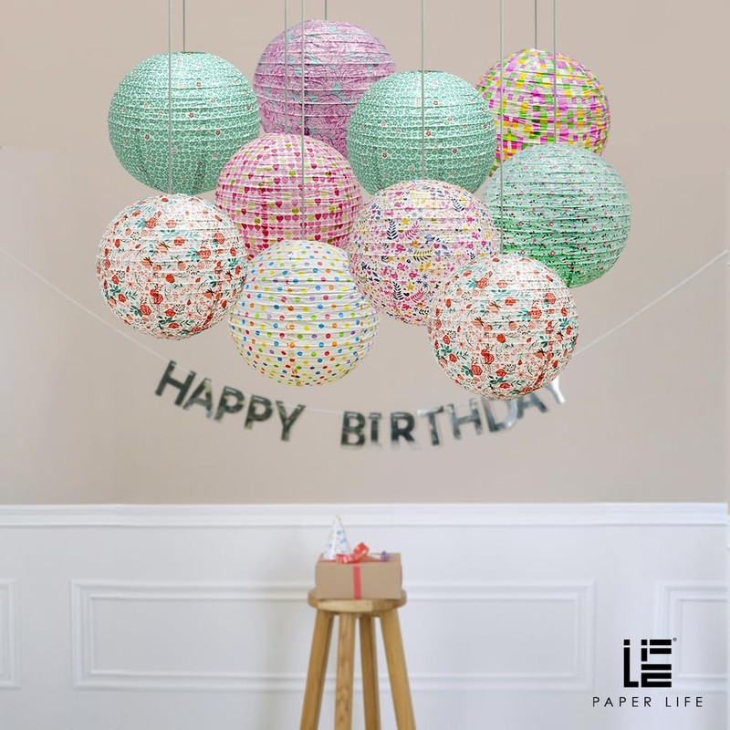 Paper Life, Foldable paper lanterns suitable for parties, weddings, classrooms,