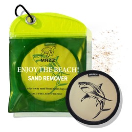 MNZZ Sand Eraser Remover Bag Towel Accessory for Beach Pool Picnic Camping Hiking Quick Dry Compact Travel Blanket Umbrella Hat Shell Tent Shovel Canopy Shade Cover Clip Toy Kit