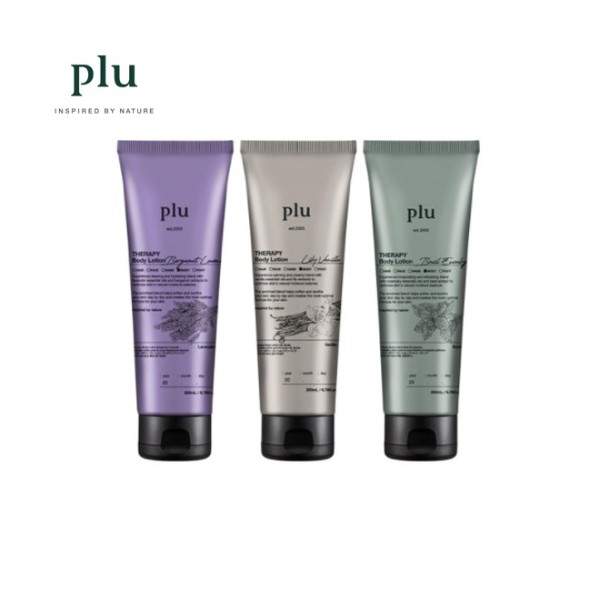 PLU Therapy Body Lotion 200ml, Type:Bergamot Lavender